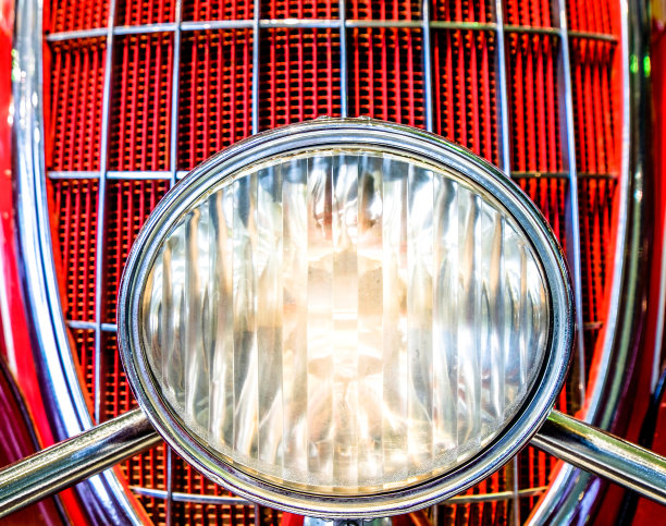 古董车的一部分图片下载