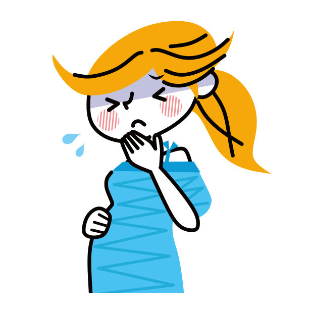 感到恶心的孕妇素材图片