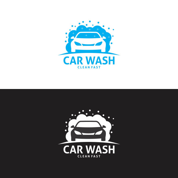 洗车标志在矢量图片下载