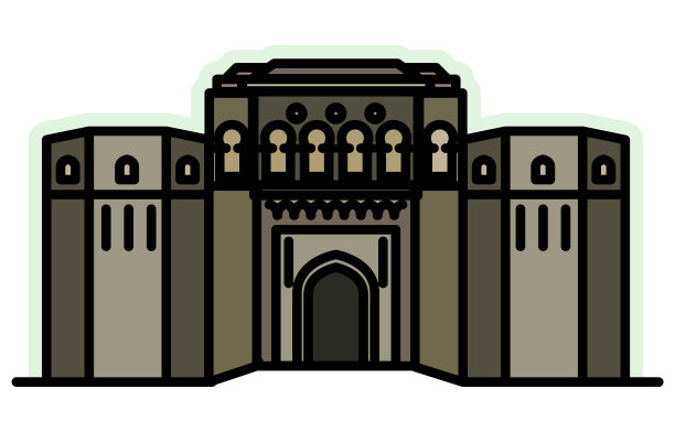 历史偶像浦那城-沙尼瓦和达图片下载