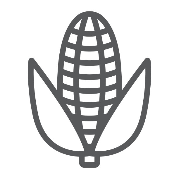 玉米线性图标图片下载