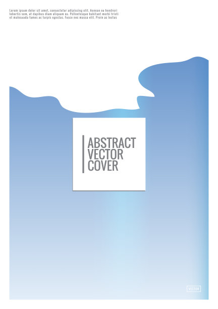 现代封面模板。图片下载