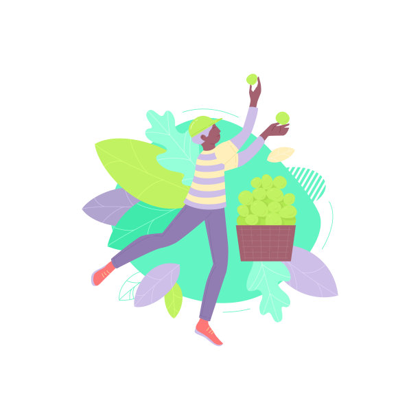 人收获葡萄图片下载