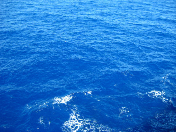 蓝色的水图片下载