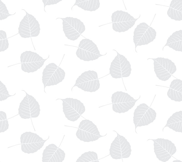 博叶背景，矢量无缝图片下载