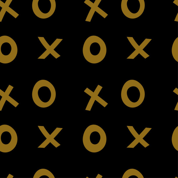 十字和圆圈图案图片下载