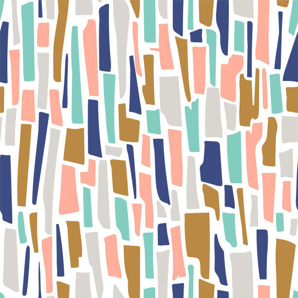 水磨石无缝模式。带条带的矢量抽象背景。图片下载