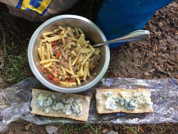 法国露营的食物图片下载