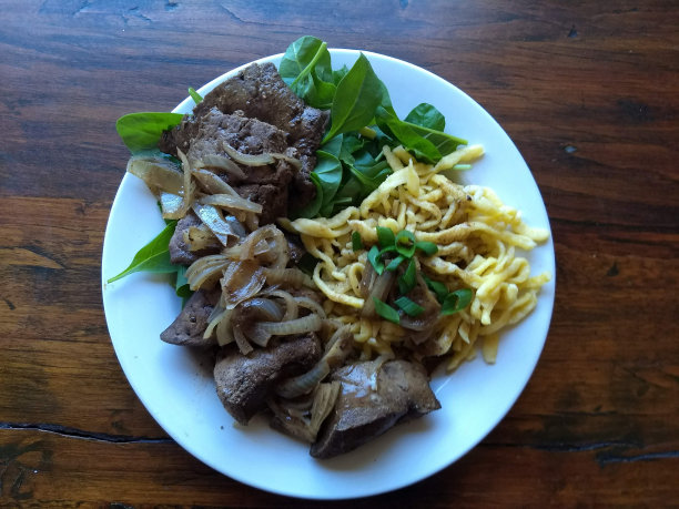 洋葱和海绵肝图片下载