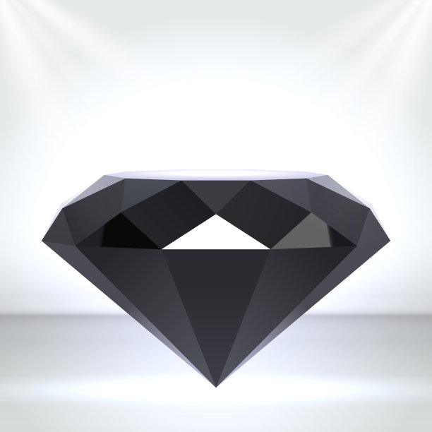 黑色钻石作为别致的舞台讲台，带有照明图片下载