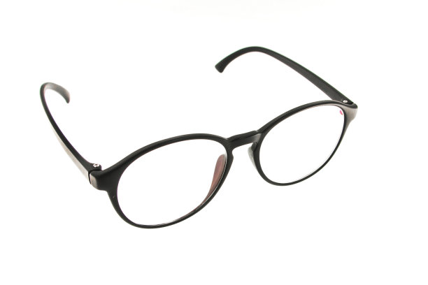 眼镜，眼镜孤立在白色背景。图片下载