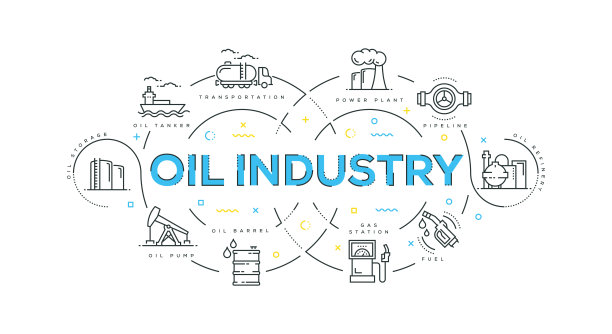 石油工业现代平面设计图片下载