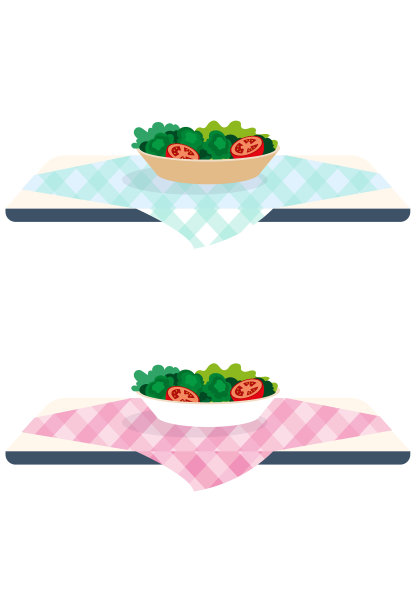 美味的沙拉盘图片下载