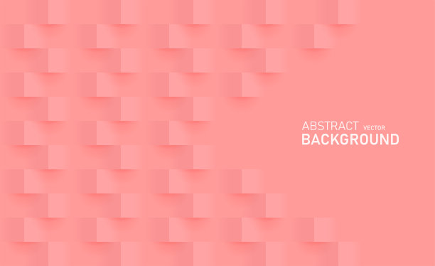 粉红色的抽象结构。矢量背景3D纸折纸风格图片下载