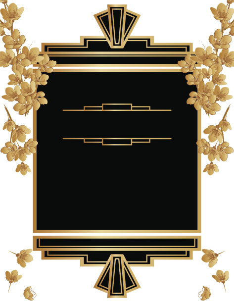 装饰艺术樱花邀请图片下载