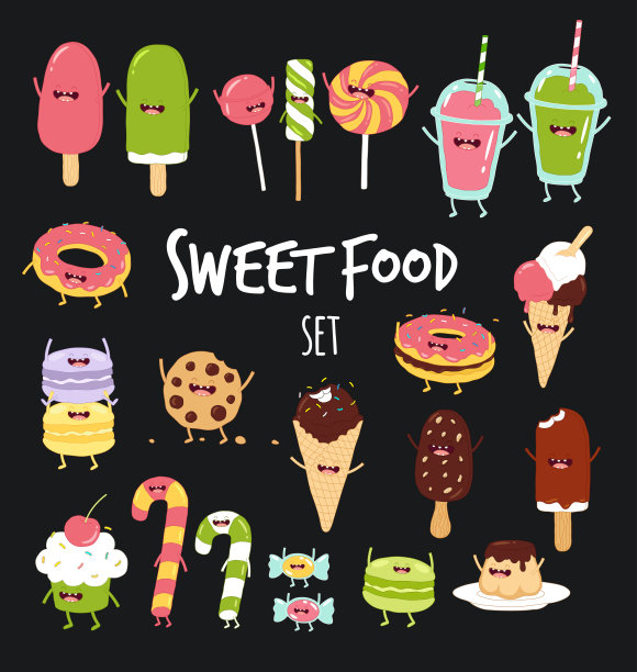 甜食套装图片下载