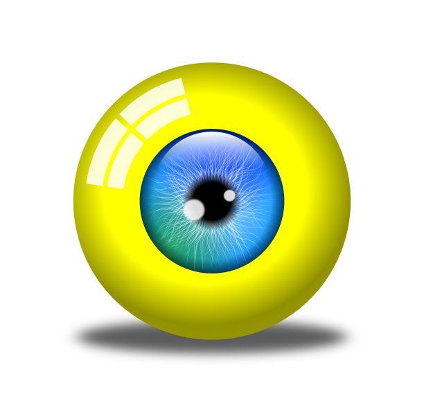 黄疸，逼真的黄眼睛图片下载