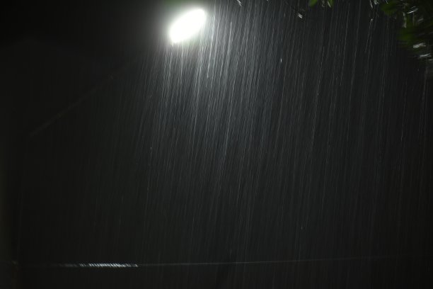 一个下雨的晚上图片下载