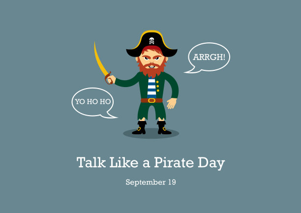 像海盗日那样说话图片下载