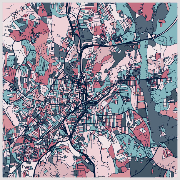 地图样式插图背景图片下载