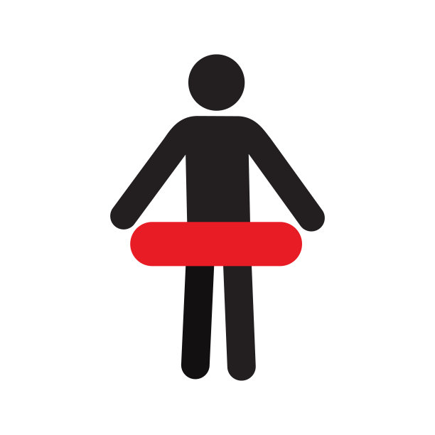 有救生圈图标的人图片下载