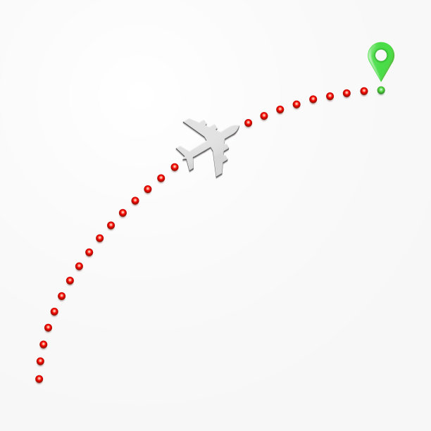 飞机路线说明图片下载