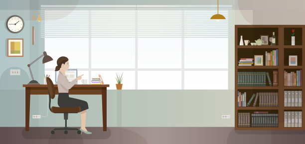 办公室女人图片下载