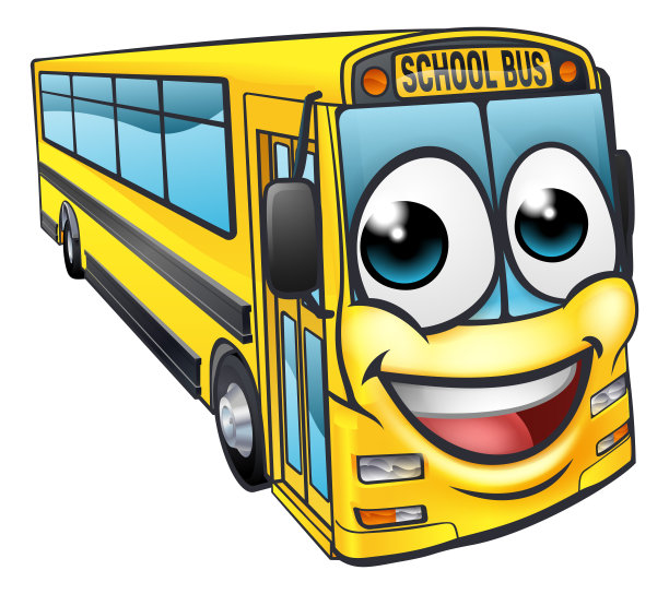 校车卡通人物吉祥物图片下载