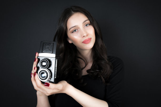 女模特人像拍摄图片下载