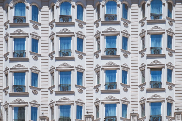 建筑物的窗户图片下载