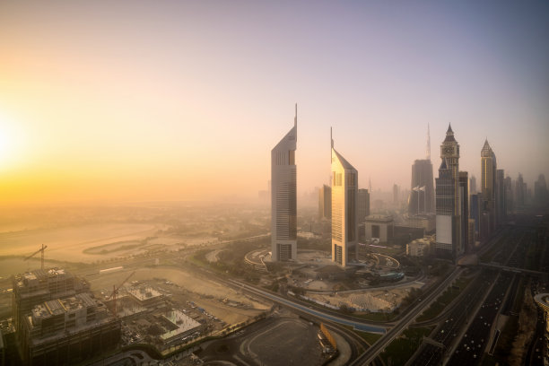 迪拜天际线图片下载