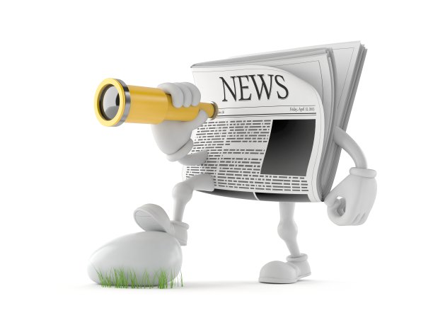 透过望远镜看报纸的人物图片下载