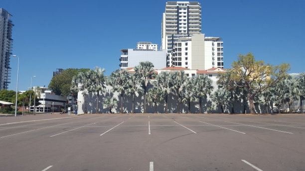 空旷的停车场图片下载