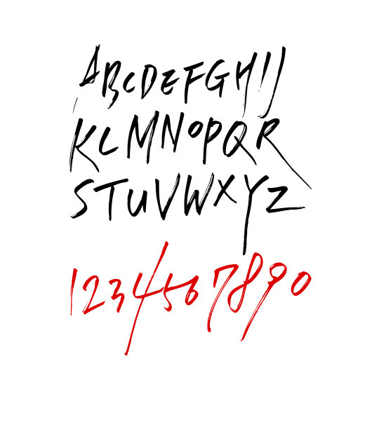 矢量字体图片下载