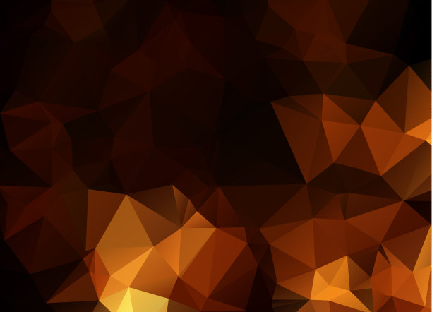 矢量多边形的背景。创意几何插图折纸风格与梯度。模板可以用作手机的背景。图片下载