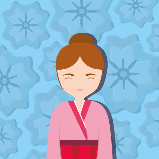 亚洲女人的图标图片下载