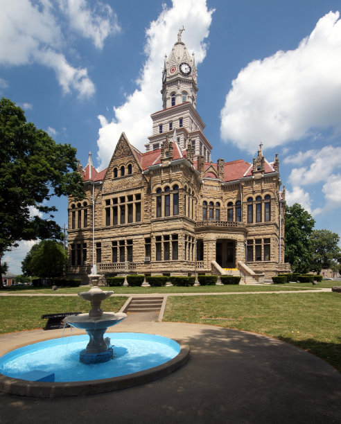 埃德加县法院(附喷泉)图片下载