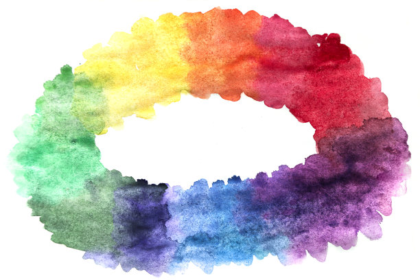 水彩抽象背景图片下载