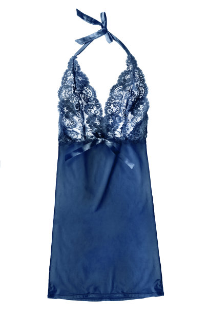 丝绸的睡衣孤立图片下载