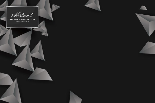 抽象多边形三角形背景图片下载