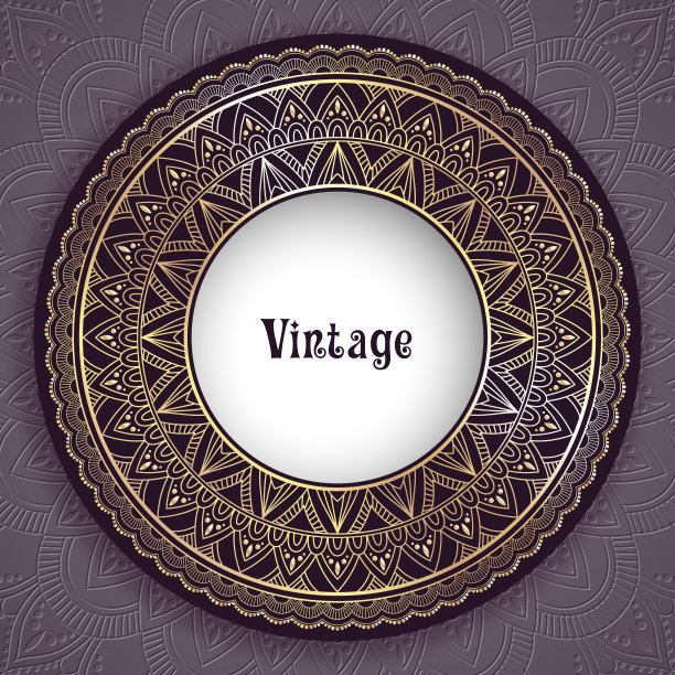 观赏圆框图片下载