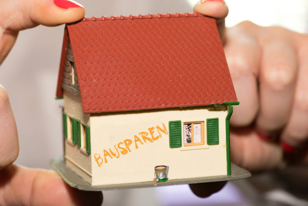 一个女人，一个房子和节省建设图片下载