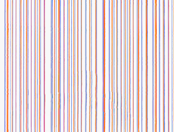 在白色背景上设置不同宽度和不同颜色的垂直条纹图片下载