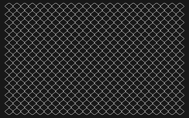 金属丝链环透明背景图片下载