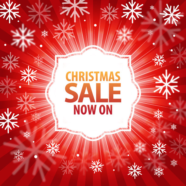 圣诞特卖会背景图片下载