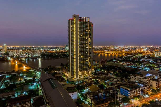 黄昏时分的曼谷图片下载