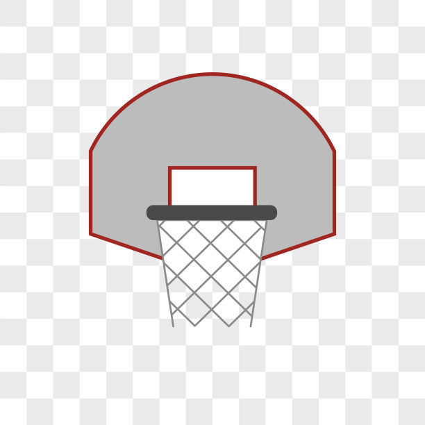 篮球矢量图标上透明的背景，篮球图标图片下载