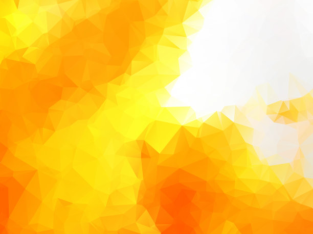 黄色马赛克三角形背景图片下载