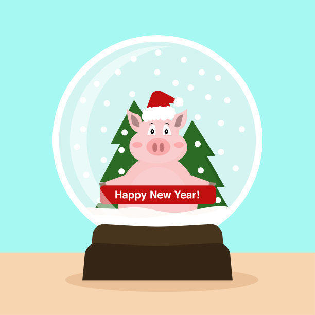 2019年的象征。图片下载