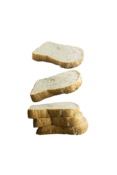 把面包放在孤立的地方图片下载